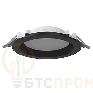 Светильник светодиодный DL-01 Pro 160мм 15Вт 3000К 176x51мм IP65/40 круглый встраив. с опаловым рассеив. RAL9005 черн. муар VARTON V1-RF-90183-10000-6501530 фото в каталоге от BTSprom.by  Светильник светодиодный DL-01 Pro 160мм 15Вт 3000К 176x51мм IP65/40 круглый встраив. с опаловым рассеив. RAL9005 черн. муар VARTON V1-RF-90183-10000-6501530 фото в каталоге от BTSprom.by