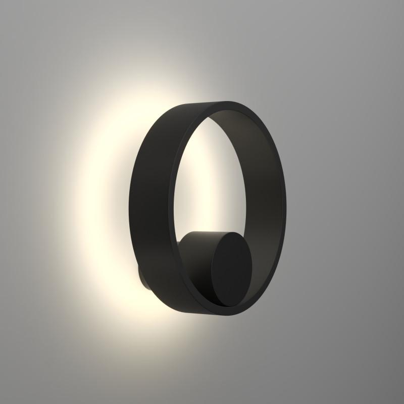  Бра ORBIT 10Вт 3000К IP20 LED алюм. матов. черн. DENKIRS 764328 фото в каталоге от BTSprom.by