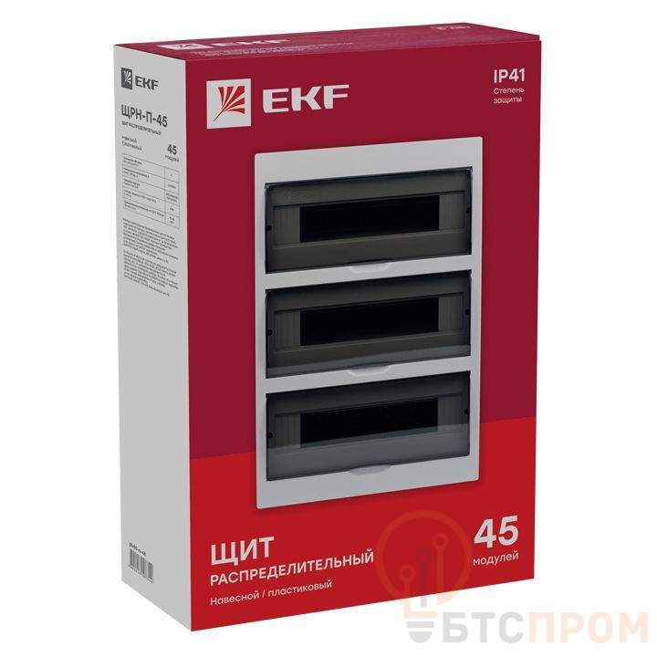  Щит ЩРН-П-45 IP41 EKF pb40-n-45 фото в каталоге от BTSprom.by