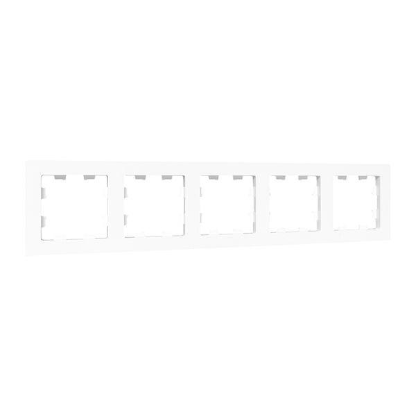 рамка 5-м эпика пластик бел. ekf up1-fpw-05 от BTSprom.by