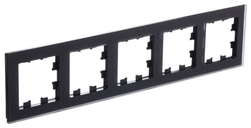 рамка 5-м atlasdesign nature матов. органич. стекло черн. se atn331005 от BTSprom.by