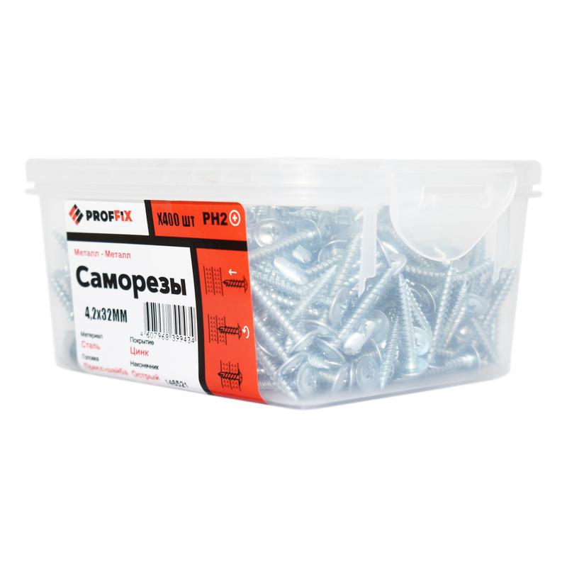 саморез смм 4.2х32 усилен. (twn) (контейнер) (уп.400шт) tech-krep pro/zitar 146521 от BTSprom.by