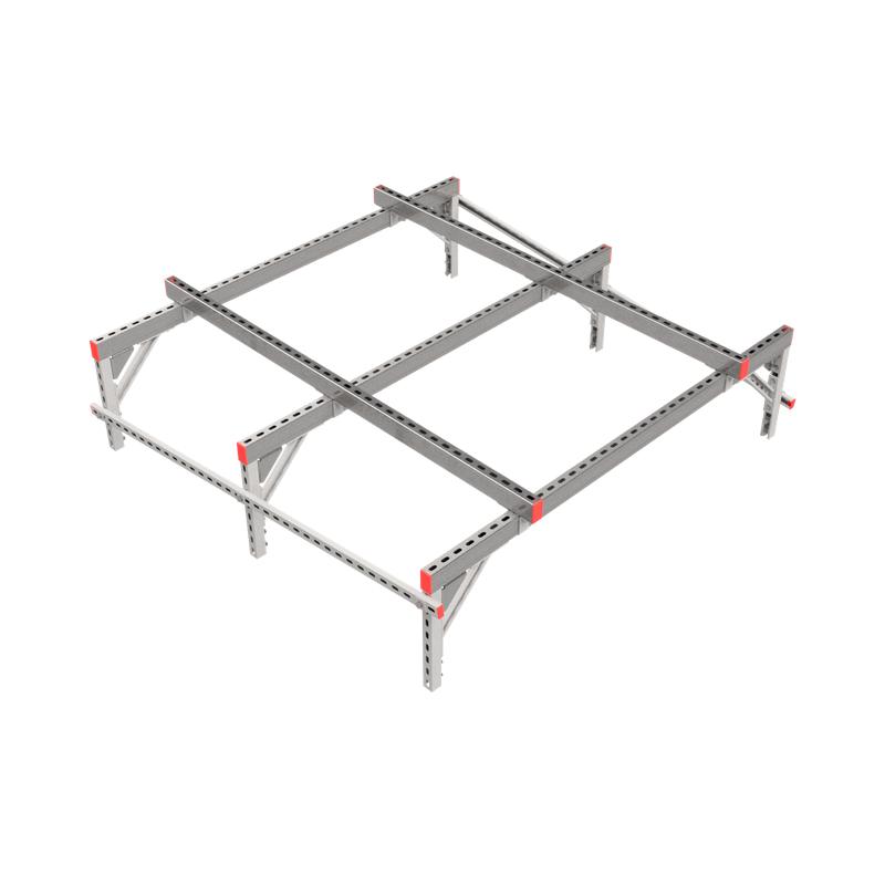 конструкция опорная для установки оборудования technoraptor 1800х1800 hd км tr0498 от BTSprom.by