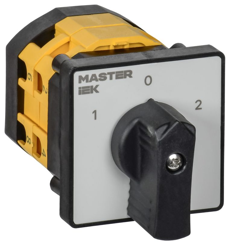 переключатель кулачковый 10а (сх. 52) стандартная рукоятка iek mi-cs10-010-052 от BTSprom.by