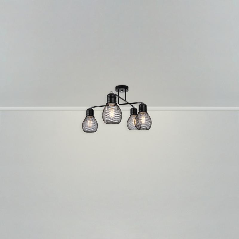  Люстра Kaisa 60Вт E27х4 IP20 Freya FR5069PL-04B фото в каталоге от BTSprom.by