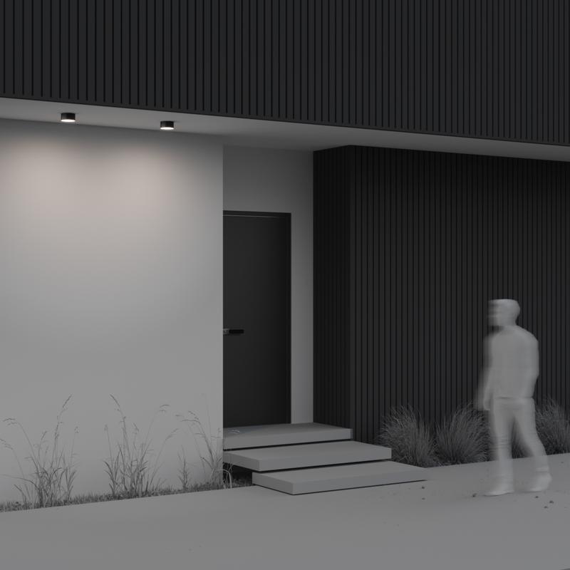  Светильник Zon IP 15Вт 4000К IP65 потолочн. Maytoni O430CL-L15B4K фото в каталоге от BTSprom.by