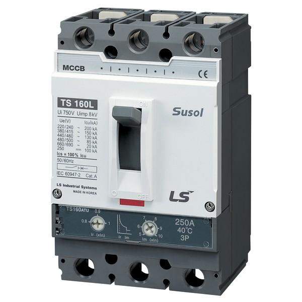 выключатель автоматический 3п 3т 100а 50ка ts160n fmu ls electric 105014900 от BTSprom.by