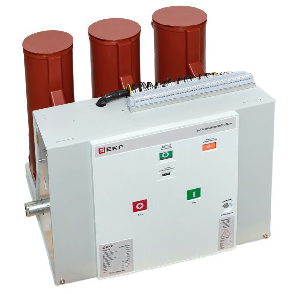  Выключатель вакуумный BB/EKF-10-1600-31.5-210-3 стац. исполн. магн. блок. вкл. с правой и левой блок. с 2 токовыми катушками отключения 220В AC/DC EKF ppt22t2plbbv21s1631 фото в каталоге от BTSprom.by