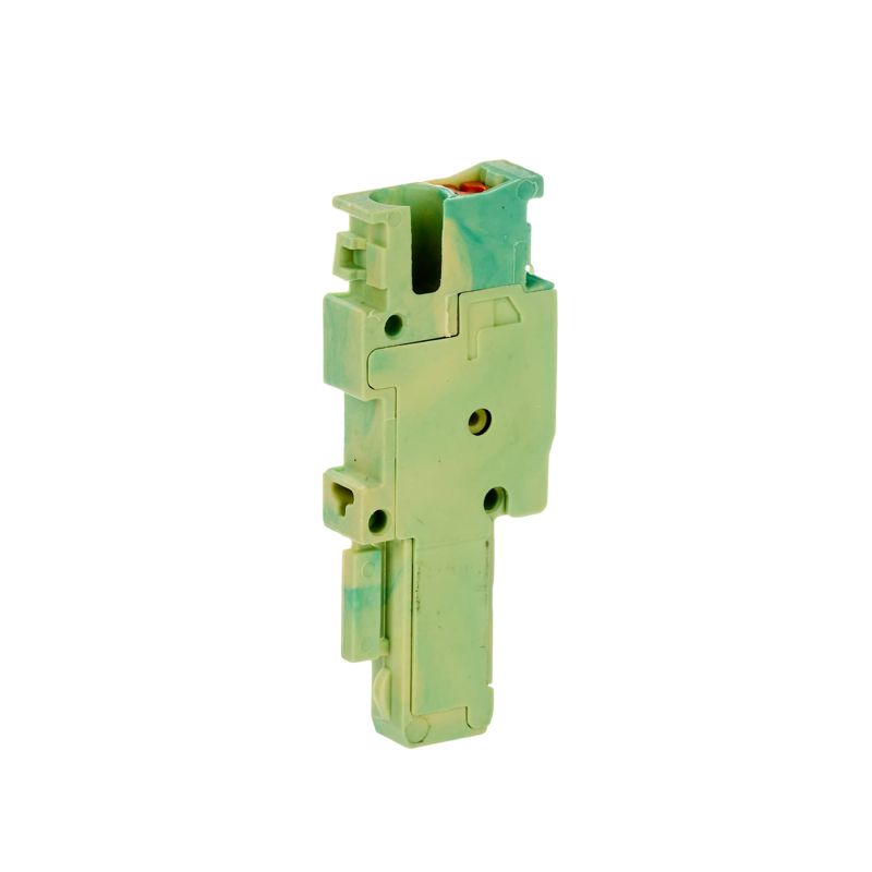 штекер заземления наборный "центральный" зажим push-in 1 точка подключения 2.5кв.мм dkc vpr-p-2.5-m-pe от BTSprom.by