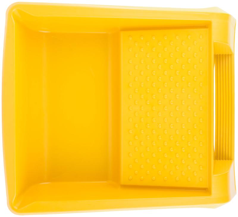  Ванночка для краски 395х346мм педаль для фиксации профи желт. FIT 04000 фото в каталоге от BTSprom.by