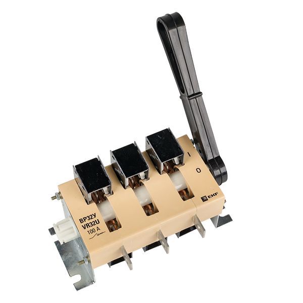  Выключатель-разъединитель ВР32У-31А31220 100А 1 напр. с дугогасит. камерами несъемная лев./прав. рукоятка MAXima EKF uvr32-31a31220 фото в каталоге от BTSprom.by