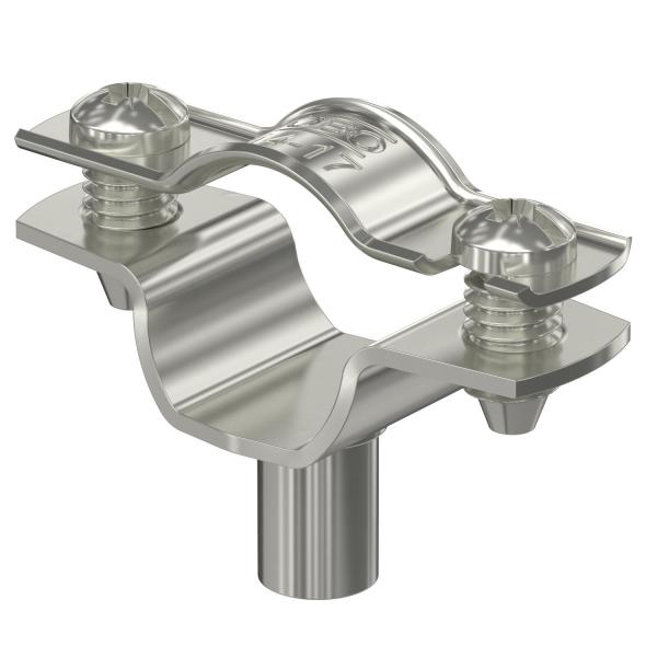 скоба крепежная дистанционная 14-17мм (с резьбовым соединением m6) из нерж. стали а4 obo 1362467 от BTSprom.by