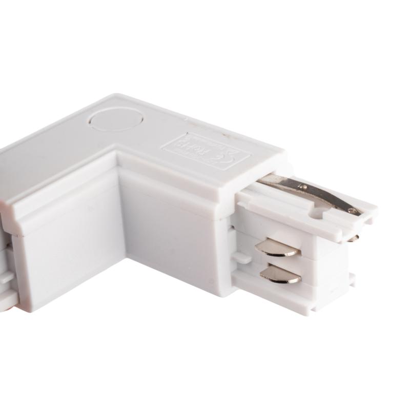  Аксессуар к шинопроводу трехфазному 3P PTR CL-WH OUT коннектор внешний Pro+ бел. JazzWay 5063136 фото в каталоге от BTSprom.by