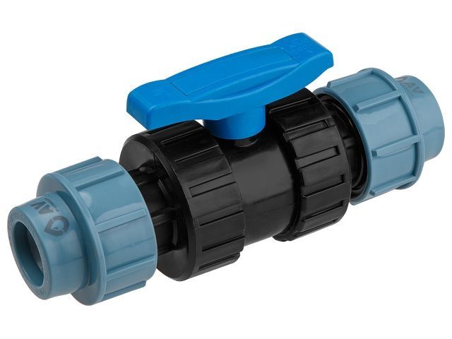 кран шар. пэ 32, av engineering (полипропилен, макс.  16 бар, макс.  40 °с) ave1333232 от BTSprom.by