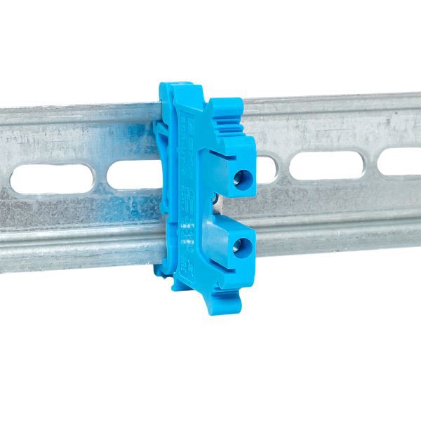  Колодка клеммная винтовая 4 UT син. EKF scr-ut-4-b фото в каталоге от BTSprom.by