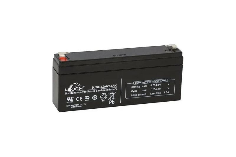 аккумулятор 6в 5а.ч leoch djw6-5.0 leoch от BTSprom.by