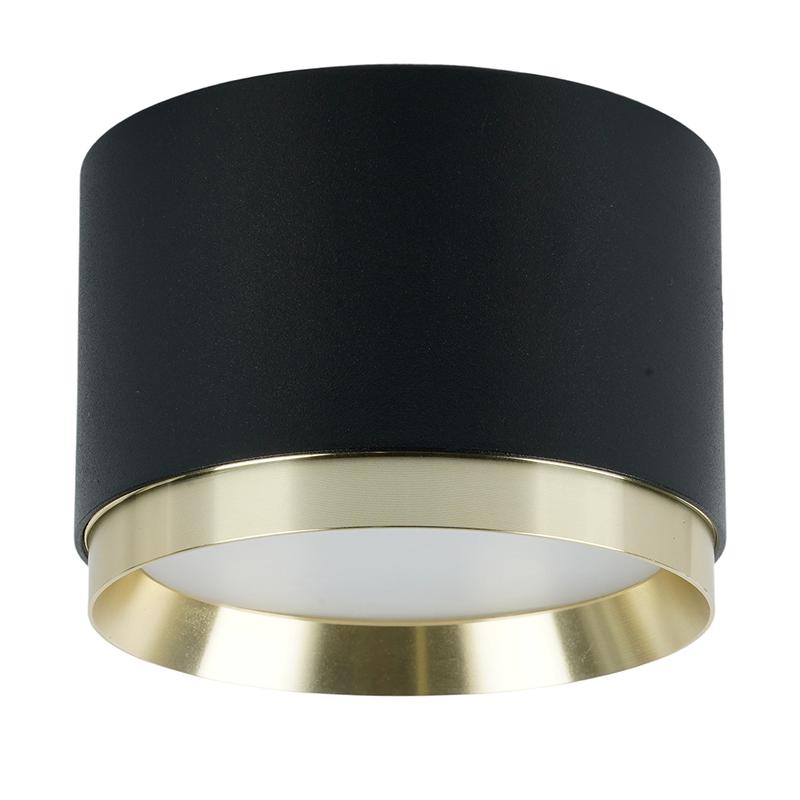 светильник потолочный 12вт 230в gx53 черн. + зол. hl459 feron 52021 от BTSprom.by