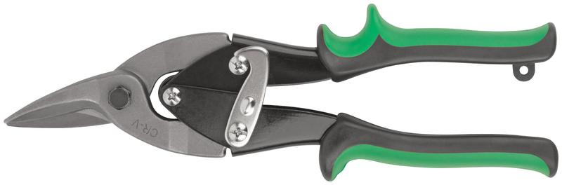  Ножницы по металлу усиленные CrV профи прорезиненные ручки правые 250мм FIT 41572 фото в каталоге от BTSprom.by