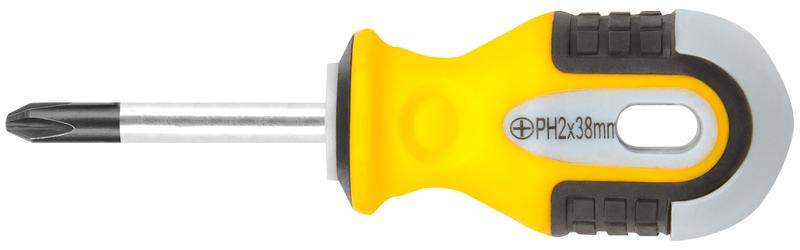 отвертка "старт" crv сталь прорезиненная ручка 6х38мм рн2 fit 55176 от BTSprom.by