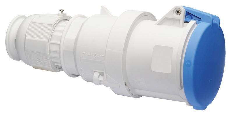 розетка кабельная 63а 3п 2p+pe 6ч 230в ip44 bals 3104 от BTSprom.by