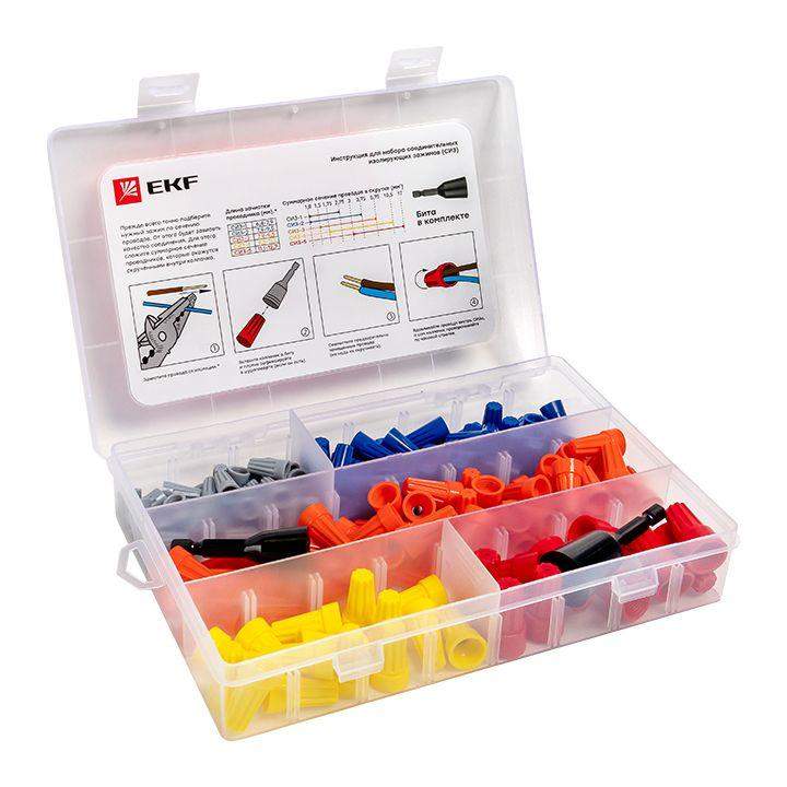  Набор СИЗ (СИЗ-1 40шт; СИЗ-2 40шт; СИЗ-3 50шт; СИЗ-4 15шт; СИЗ-5 10шт; Бита-2шт) PROxima EKF plc-cc-n фото в каталоге от BTSprom.by