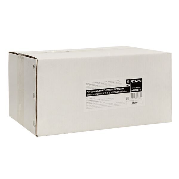  Разьединитель РЕ19-35-31140 250А PROxima EKF re19-3531140 фото в каталоге от BTSprom.by