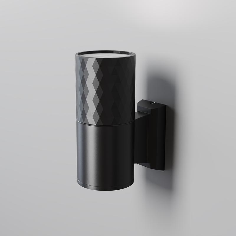  Светильник Bowery 1х50Вт GU10 IP54 бра настен. Maytoni O583WL-01B фото в каталоге от BTSprom.by