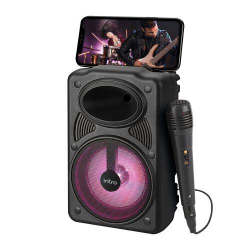  Колонка портативная BRW440 bluetooth беспроводная с микрофоном акустическая черн. Intro Б0057183 фото в каталоге от BTSprom.by