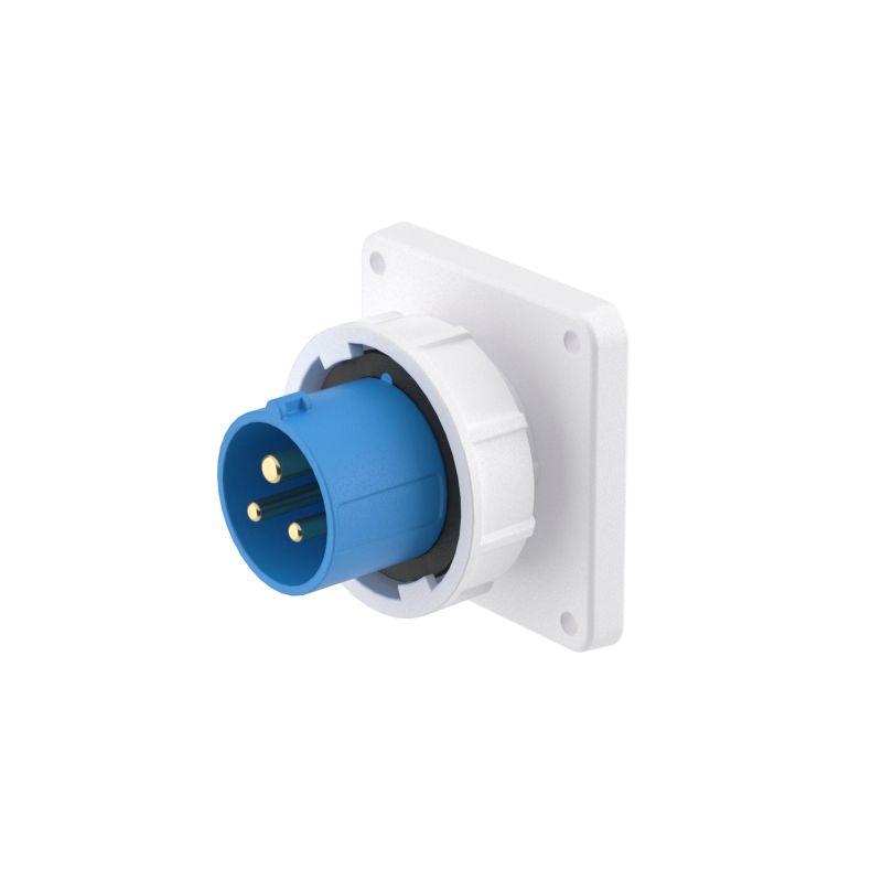 вилка скрыт. уст. прямая 16а 2p+e 250в ip67 dkc dis2481693 от BTSprom.by