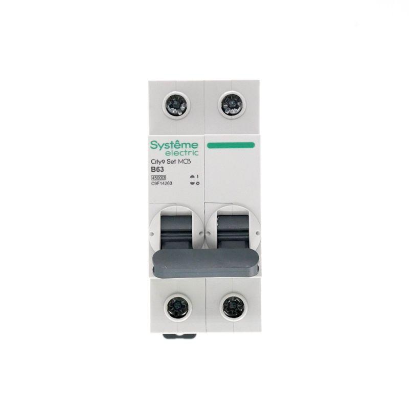  Выключатель автоматический модульный 2п B 63А 4.5кА City9 Set 230В SE C9F14263 фото в каталоге от BTSprom.by