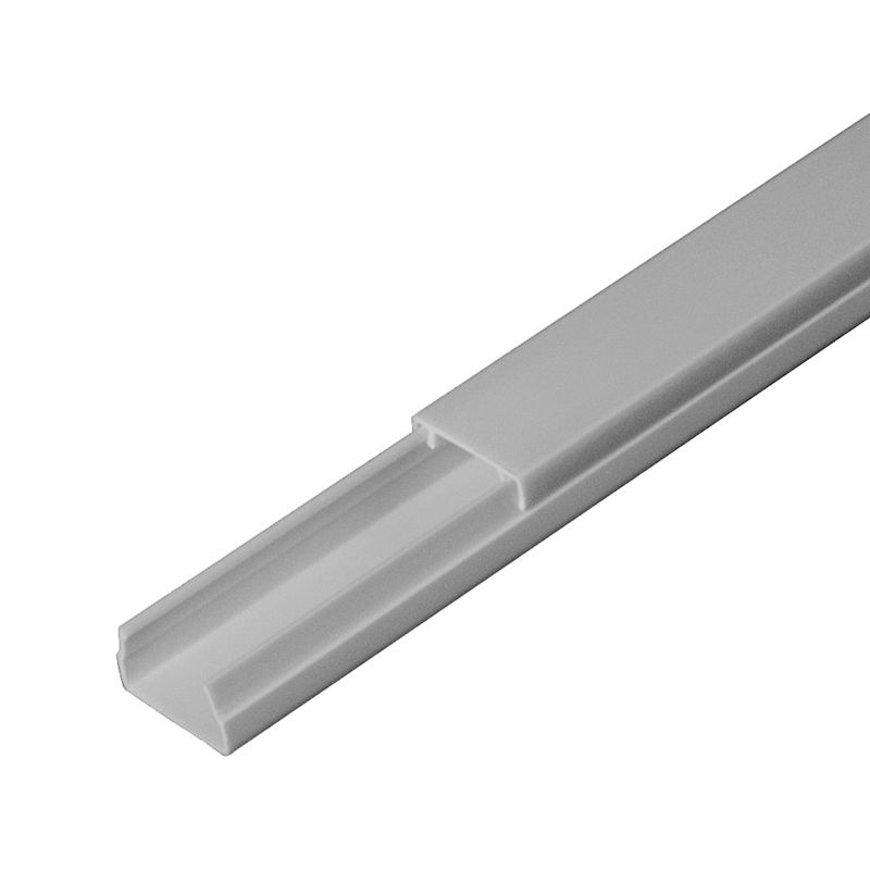 кабель-канал 15х10 l2000 с двойн. замком ral 7035 сер. промрукав pr03.0069 от BTSprom.by