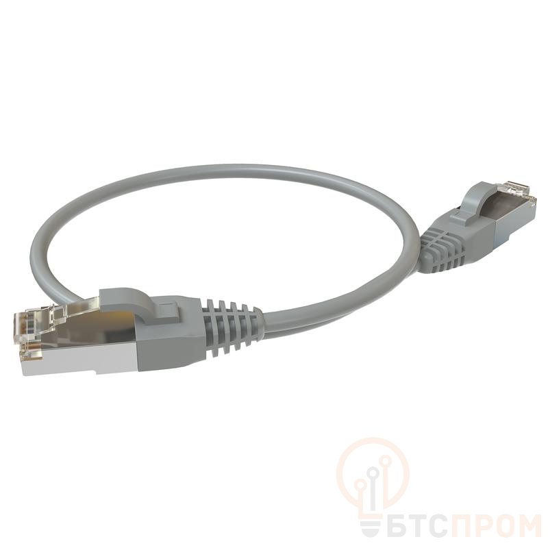 Патч-корд F/UTP кат.5E 2хRJ45 экранир. LSZH 0.3м сер. SYSMATRIX PC 4545.5ES26.03LSZHGY фото в каталоге от BTSprom.by  Патч-корд F/UTP кат.5E 2хRJ45 экранир. LSZH 0.3м сер. SYSMATRIX PC 4545.5ES26.03LSZHGY фото в каталоге от BTSprom.by