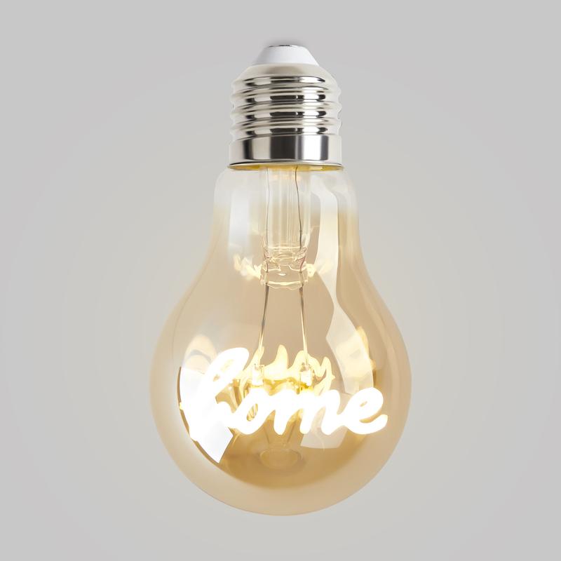 Лампа светодиодная филаментная Loft 271 A60 3Вт 2400К E27 Voltega 8581 фото в каталоге от BTSprom.by