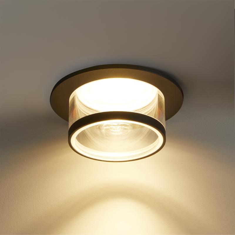  Светильник 233 10Вт GU10х1 IP20 спот Voltega VGL7233DLB-01B фото в каталоге от BTSprom.by