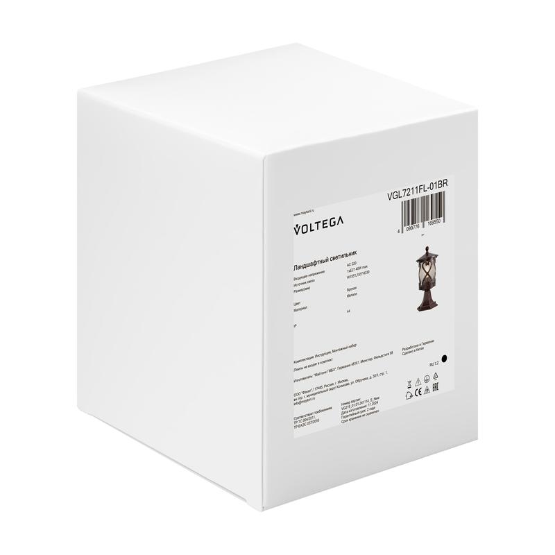  Светильник Mifi 1х40Вт E27 IP44 ландшафтный Voltega VGL7211FL-01BR фото в каталоге от BTSprom.by