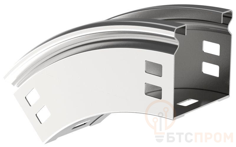 Угол для лотка плавный 45град. 50х50 В20 ESCA IEK CPV41-0-45-050-050 фото в каталоге от BTSprom.by Угол для лотка плавный 45град. 50х50 В20 ESCA IEK CPV41-0-45-050-050 фото в каталоге от BTSprom.by