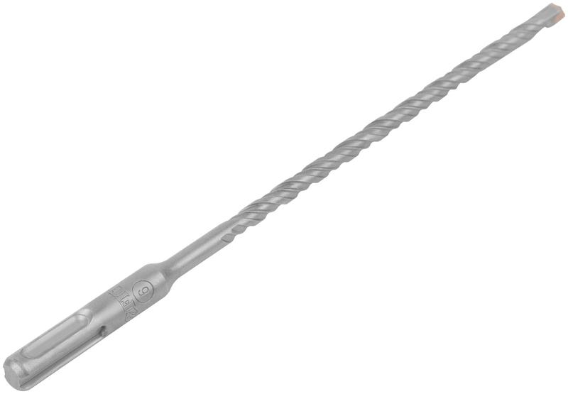  Бур по бетону SDS PLUS профи W-образная вставка двойная спираль 6х210мм FIT 32813 фото в каталоге от BTSprom.by