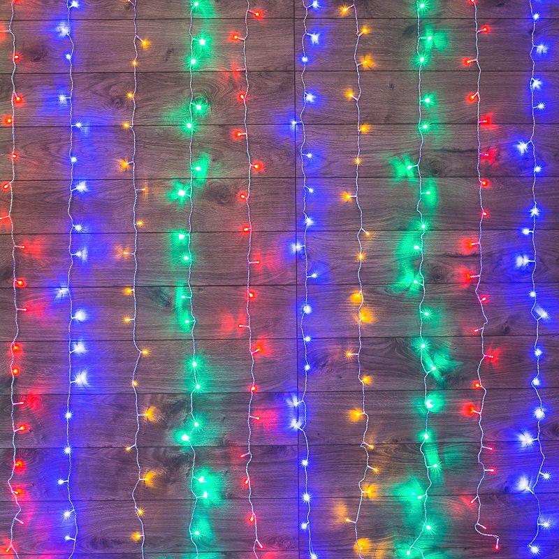 гирлянда светодиодная "светодиодный дождь" 3х2м 240led мультиколор 12вт 230в ip20 свечение с динамикой провод прозр. neon-night 235-098 от BTSprom.by гирлянда светодиодная "светодиодный дождь" 3х2м 240led мультиколор 12вт 230в ip20 свечение с динамикой провод прозр. neon-night 235-098 от BTSprom.by