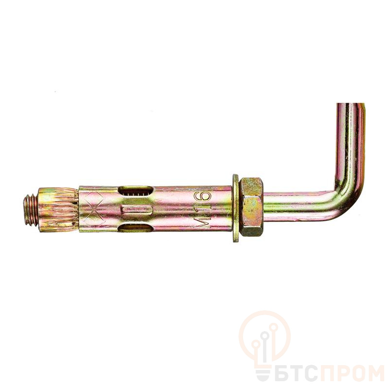 Болт анкерный с Г-образ. крюком HL 16х80 (уп.2шт) Tech-Krep/Zitar 112569 фото в каталоге от BTSprom.by  Болт анкерный с Г-образ. крюком HL 16х80 (уп.2шт) Tech-Krep/Zitar 112569 фото в каталоге от BTSprom.by