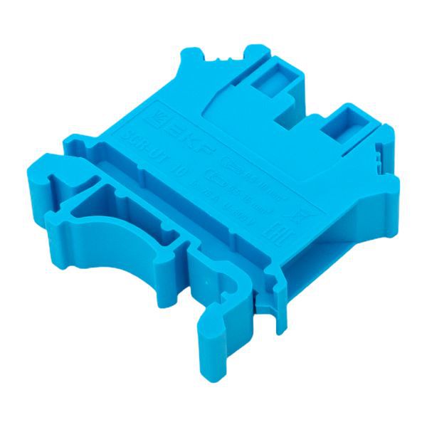  Колодка клеммная винтовая 10 UT син. EKF scr-ut-10-b фото в каталоге от BTSprom.by