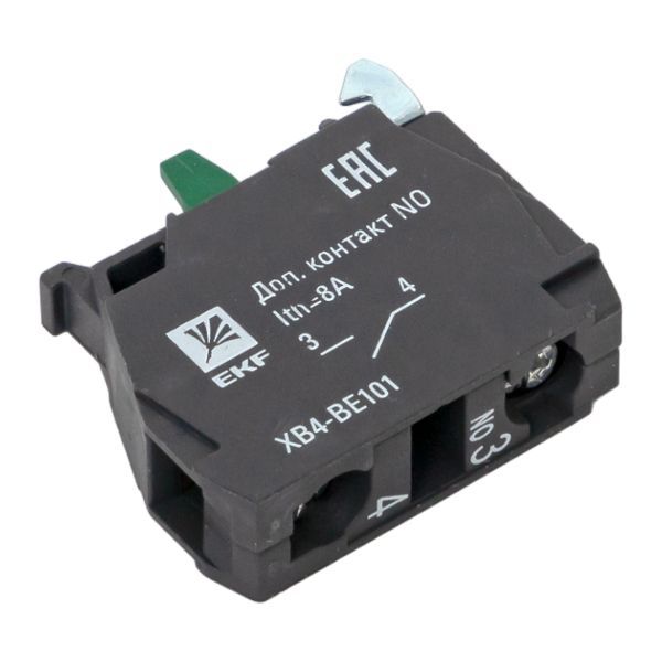  Контакт дополнительный NO зел. PROxima EKF XB4-BE101 фото в каталоге от BTSprom.by