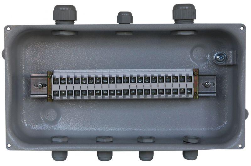 коробка клеммная у-615 у2 20 клемм ip54 (пластиковые вводы pg) электротехник et003156 от BTSprom.by