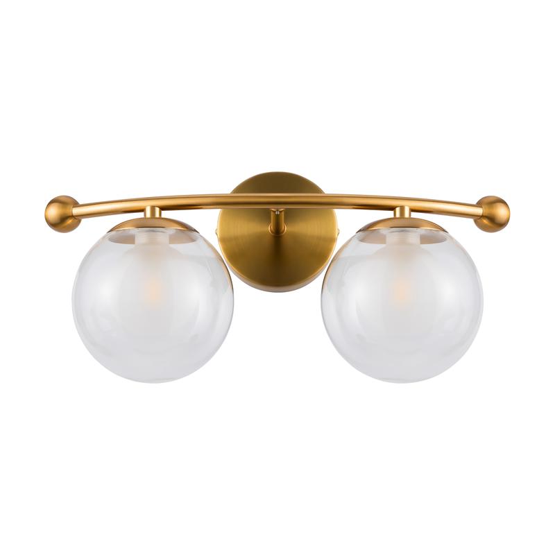  Светильник Lumos 40Вт G9х2 IP20 бра настен. Freya FR5262WL-02BS фото в каталоге от BTSprom.by