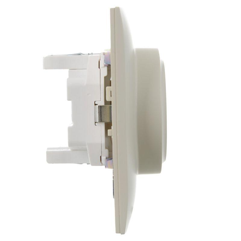  Розетка 2-м SKANDY 16А с заземл. без защ. шторок в сборе SK-R08B беж. IEK SK-R21-16-K10-F фото в каталоге от BTSprom.by