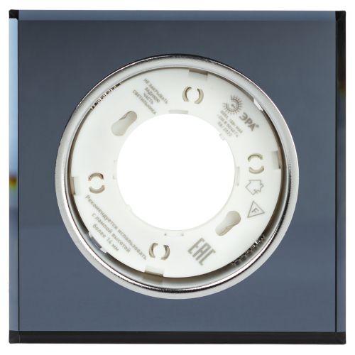  Светильник DK LD50 BK GX53 со светодиодной подсветкой встраиваемый черн. Эра Б0057473 фото в каталоге от BTSprom.by