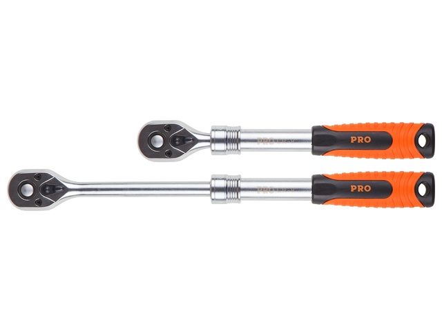 трещотка 3/8" 72зуб. 220-320мм телескоп. pro startul (pro-405) pro-405 от BTSprom.by