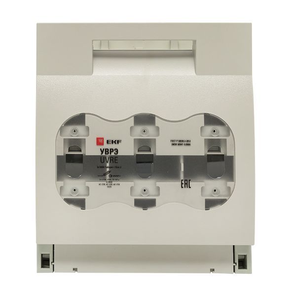  Выключатель-разъединитель УВРЭ 630А откидного типа под предохранители ППН (габ.3) EKF uvre-630 фото в каталоге от BTSprom.by