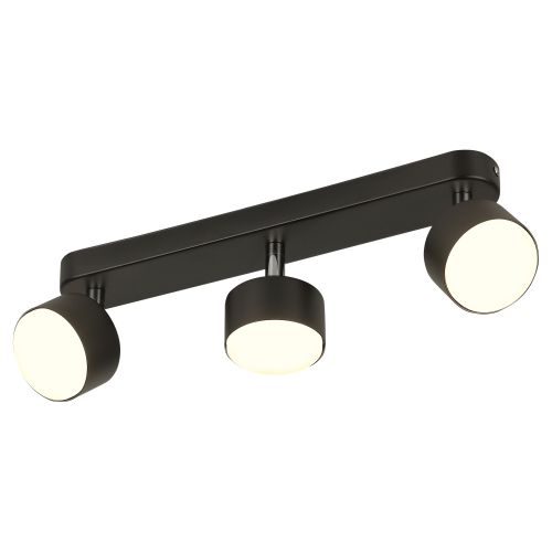 светильник alesta 7079-703 15вт 3хgx53 настен./потолочн. спот поворотн. rivoli б0069933 от BTSprom.by