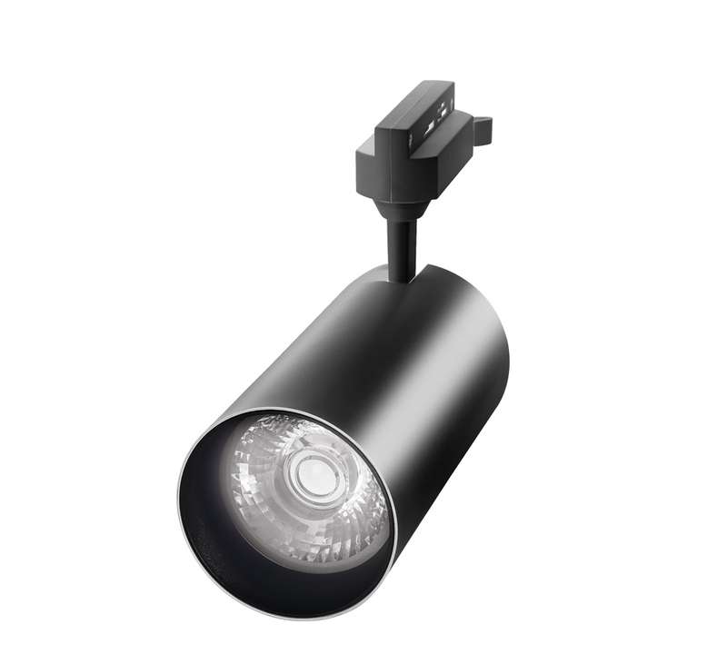 светильник светодиодный трековый ptr 0740 40вт 3000к ip40 24град. bl черн. pro jazzway 5018648 от BTSprom.by
