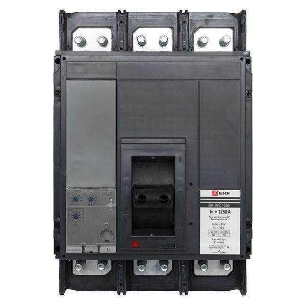  Выключатель автоматический 3п 1250/1250А 50кА ВА-99C Compact NS PROxima EKF mccb99C-1250-1250 фото в каталоге от BTSprom.by